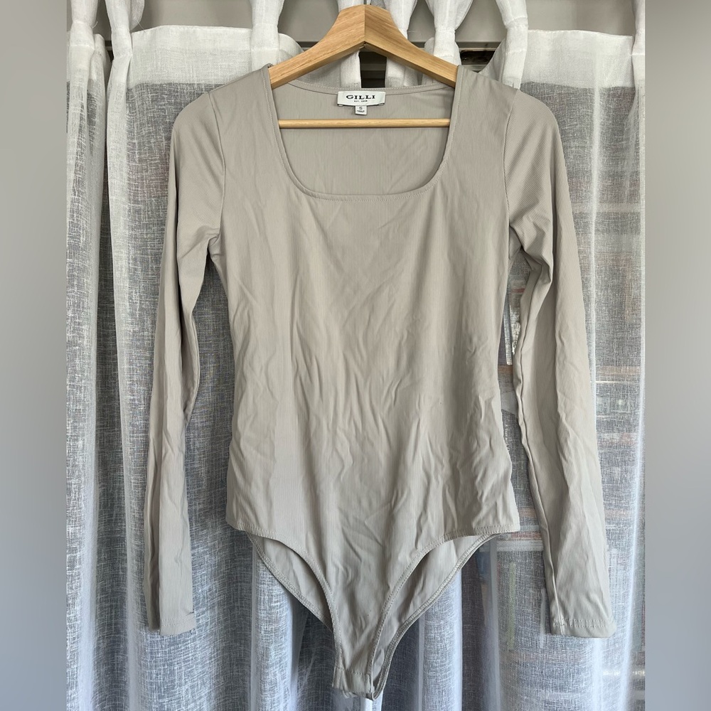 Light grey bodysuit